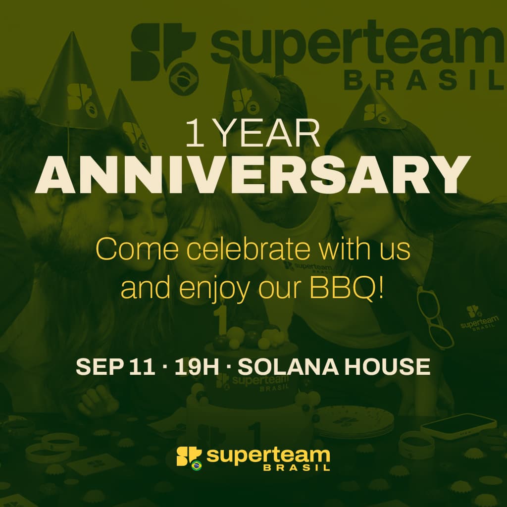 SuperteamBR 1 Year BBQ