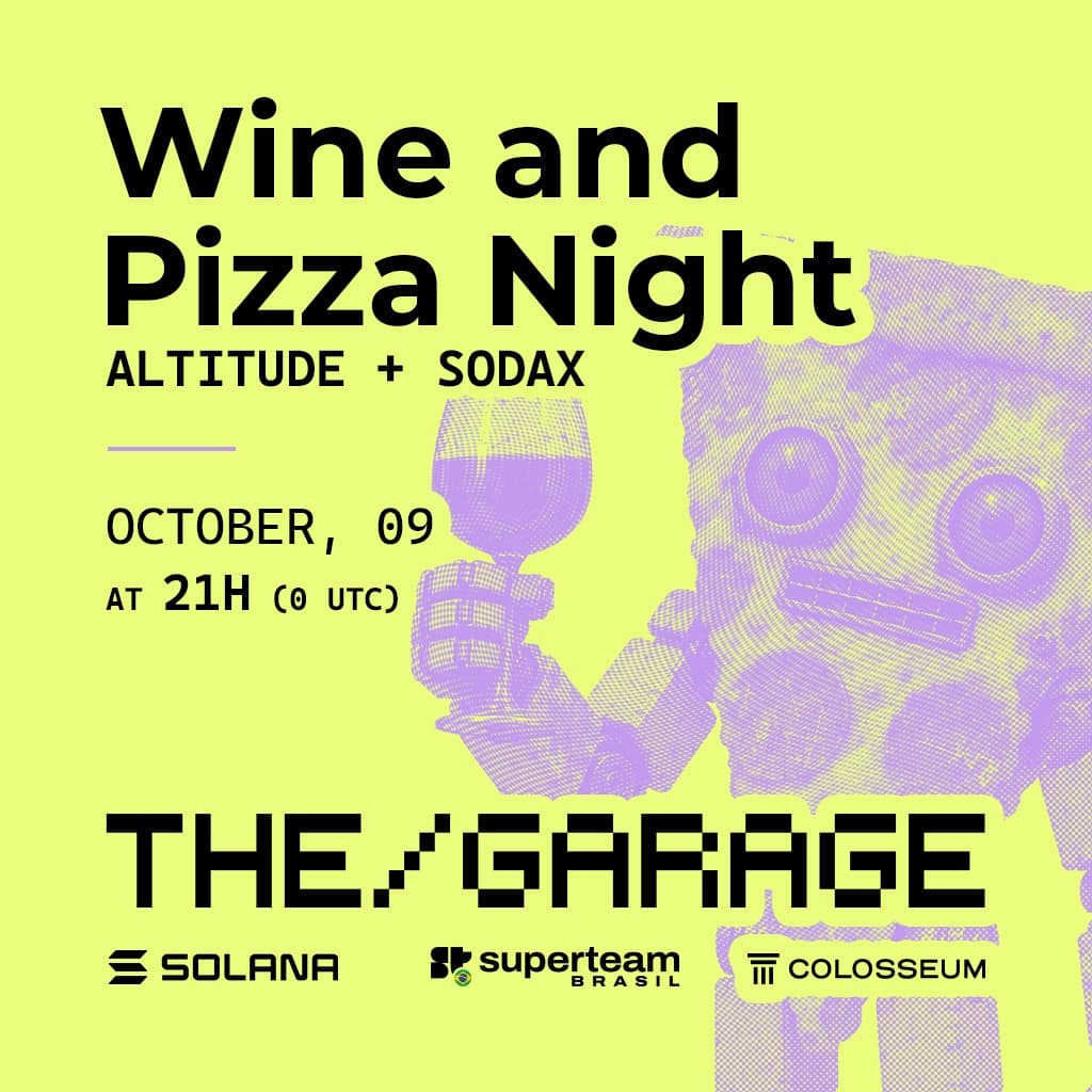the/Garage | Wine and Pizza Night with Altitude + SODAX